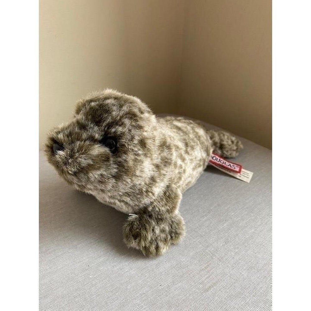Douglas Cuddle Toy Monk Seal Lion Plush Speckles 8" Stuffed Animal sku12